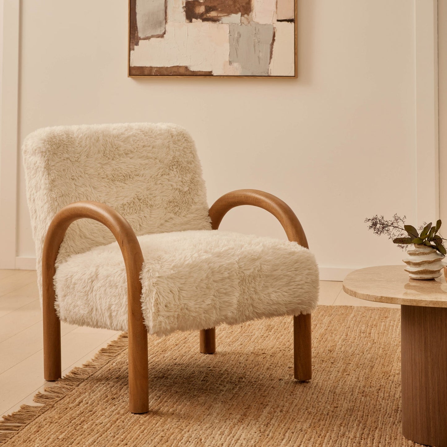 Isaac Fur Chair