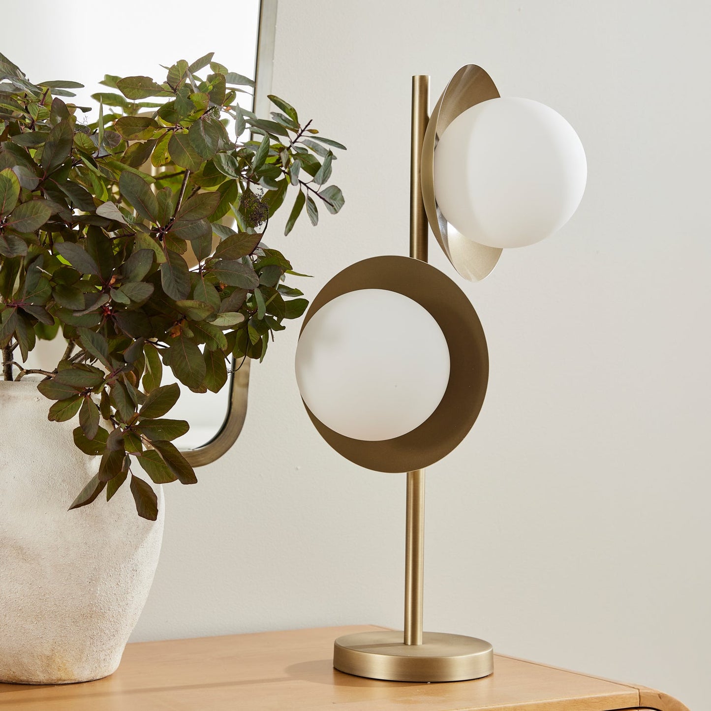 Marlow Antique Brass Table Lamp