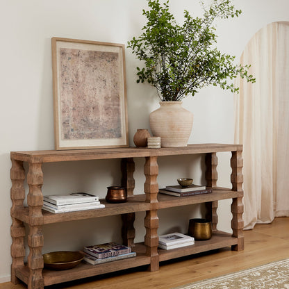 Gabriel Carved Shelf