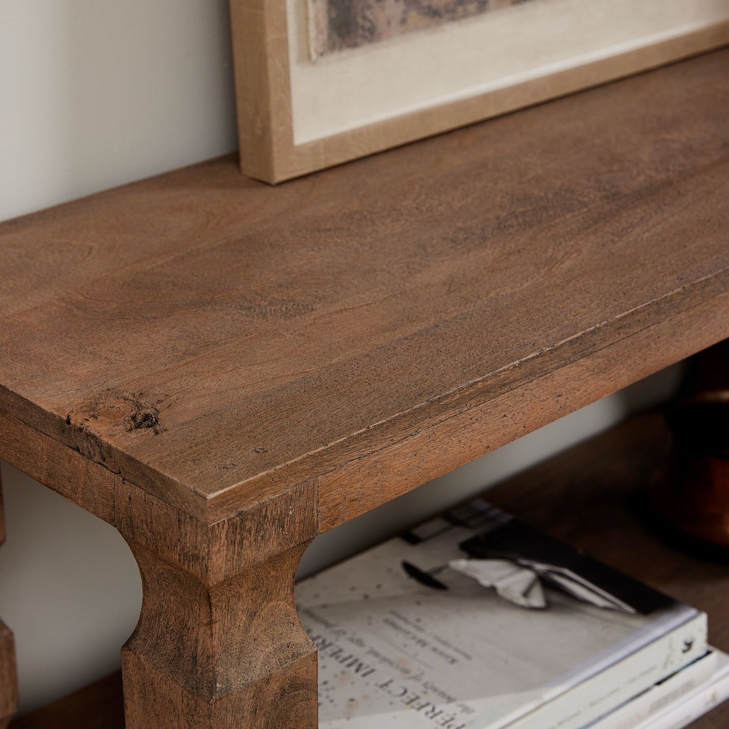 Gabriel Carved Shelf