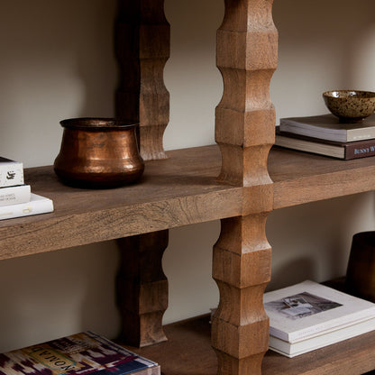 Gabriel Carved Shelf