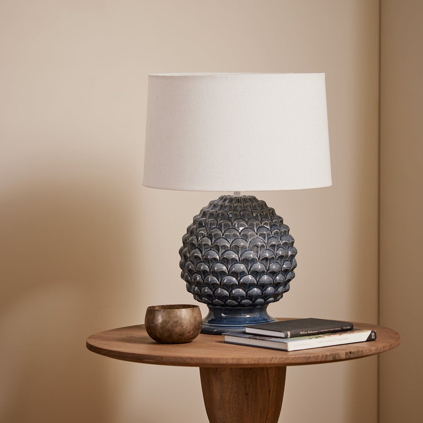 Nichols Slate Blue Lamp