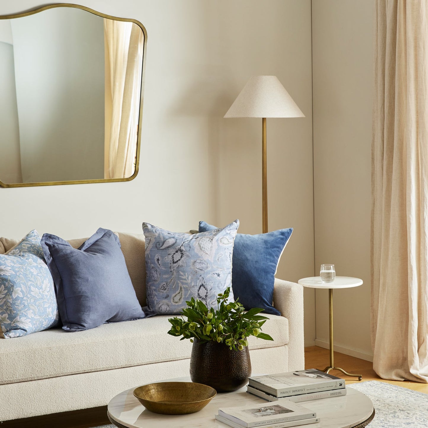 Barkley Brass Floor Lamp