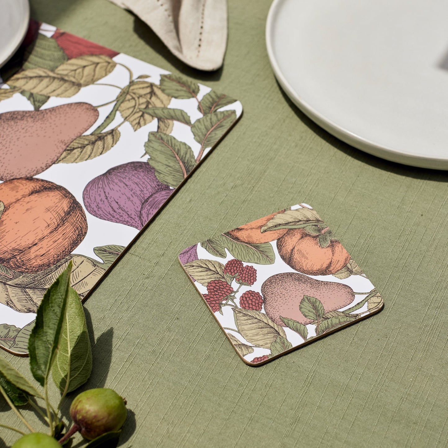 Orchard Square Coaster Set 4