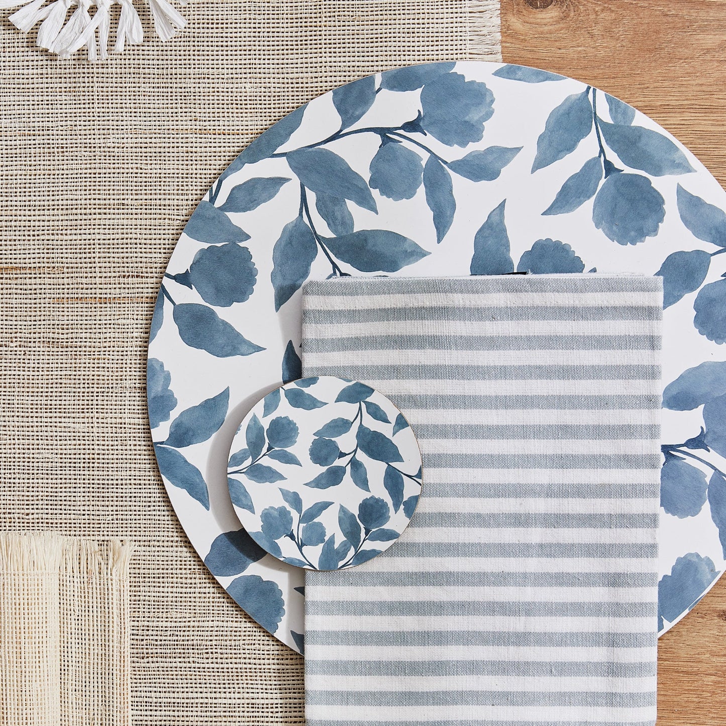 Riviera Blue Tableware Bundle