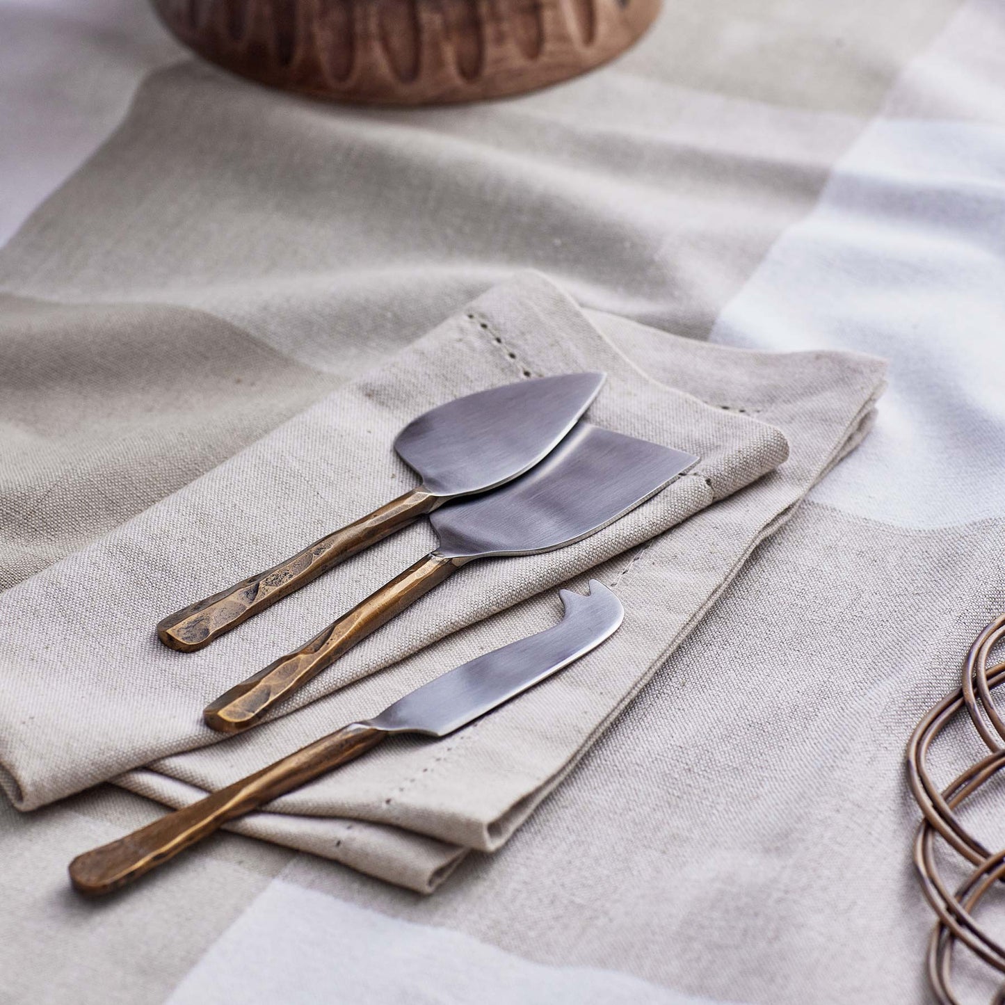 Boyde Beaten Cheese Knife Set