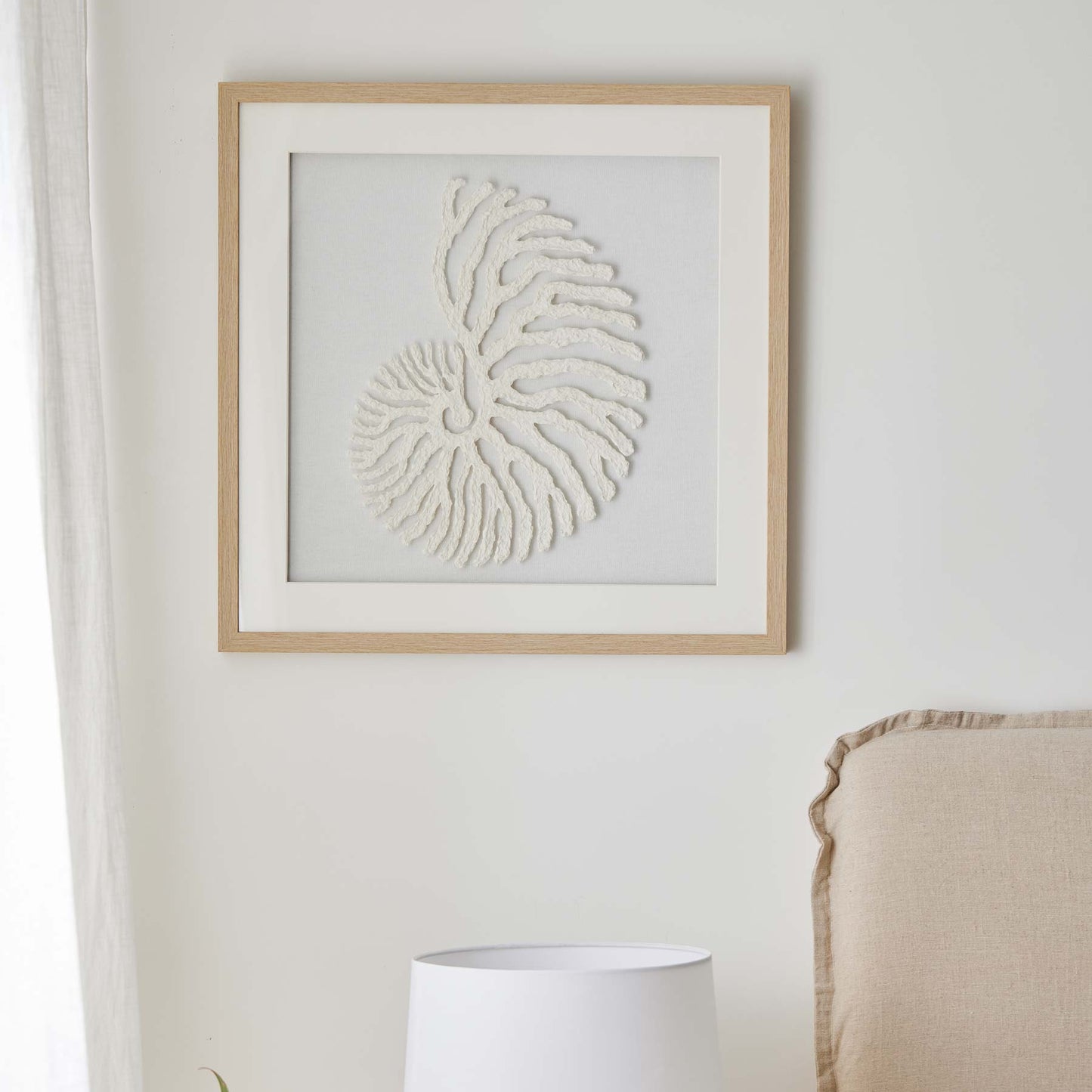 Shell Paper Mache Artwork
