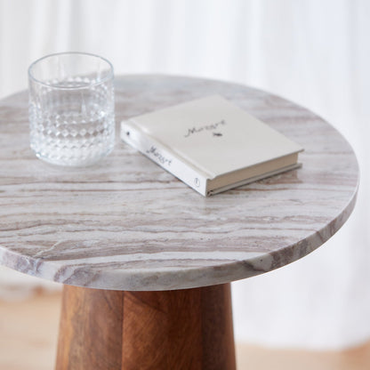 Malta Marble Side Table