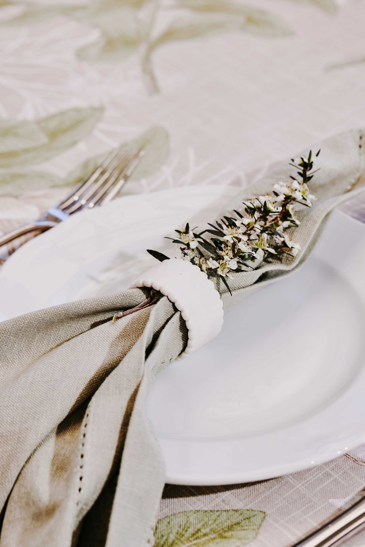 Jetty Mineral Green Napkin Set 4