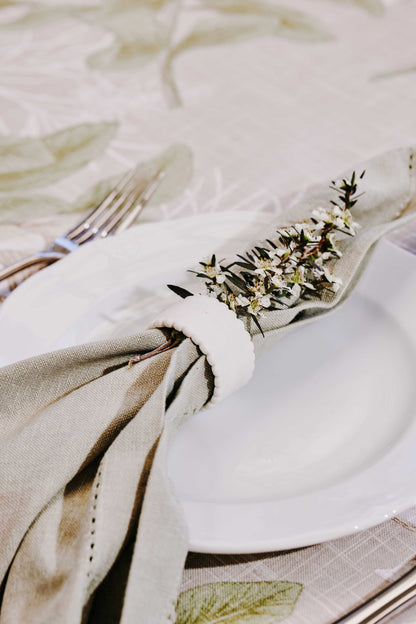 Jetty Mineral Green Napkin Set 4