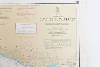 Canada - Juan De Fuca Chart/Map