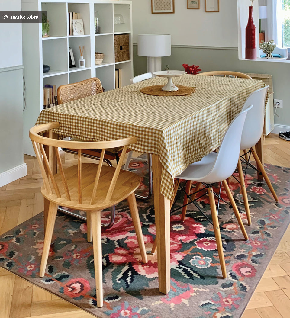 Mary Natural Vinyl Rug Alternative Lifestyle