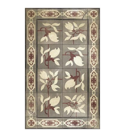 Magnolia Smoked Antique vinyl rug packshot
