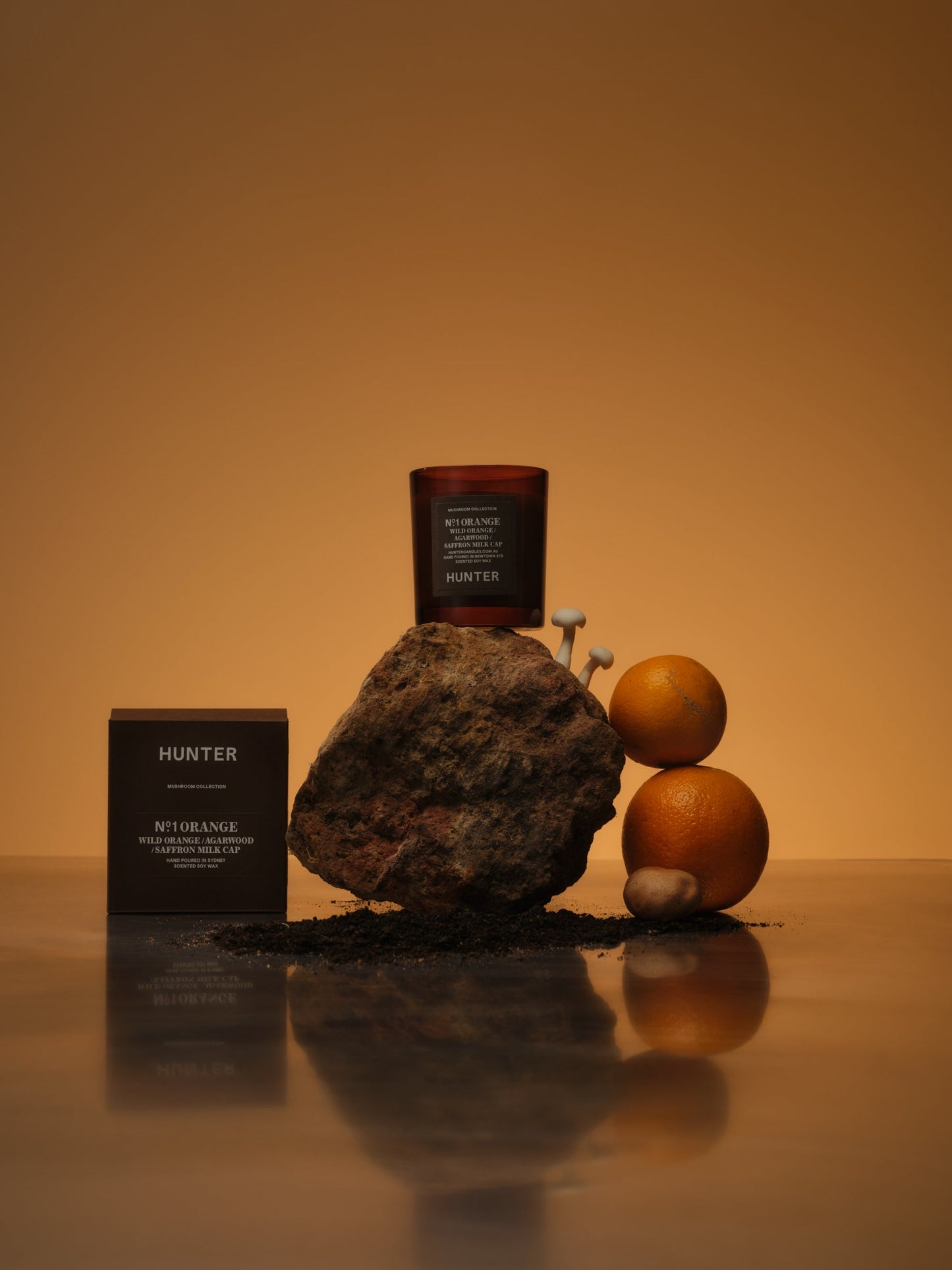 No. 1  Orange, Agarwood, Saffron Milk Cap