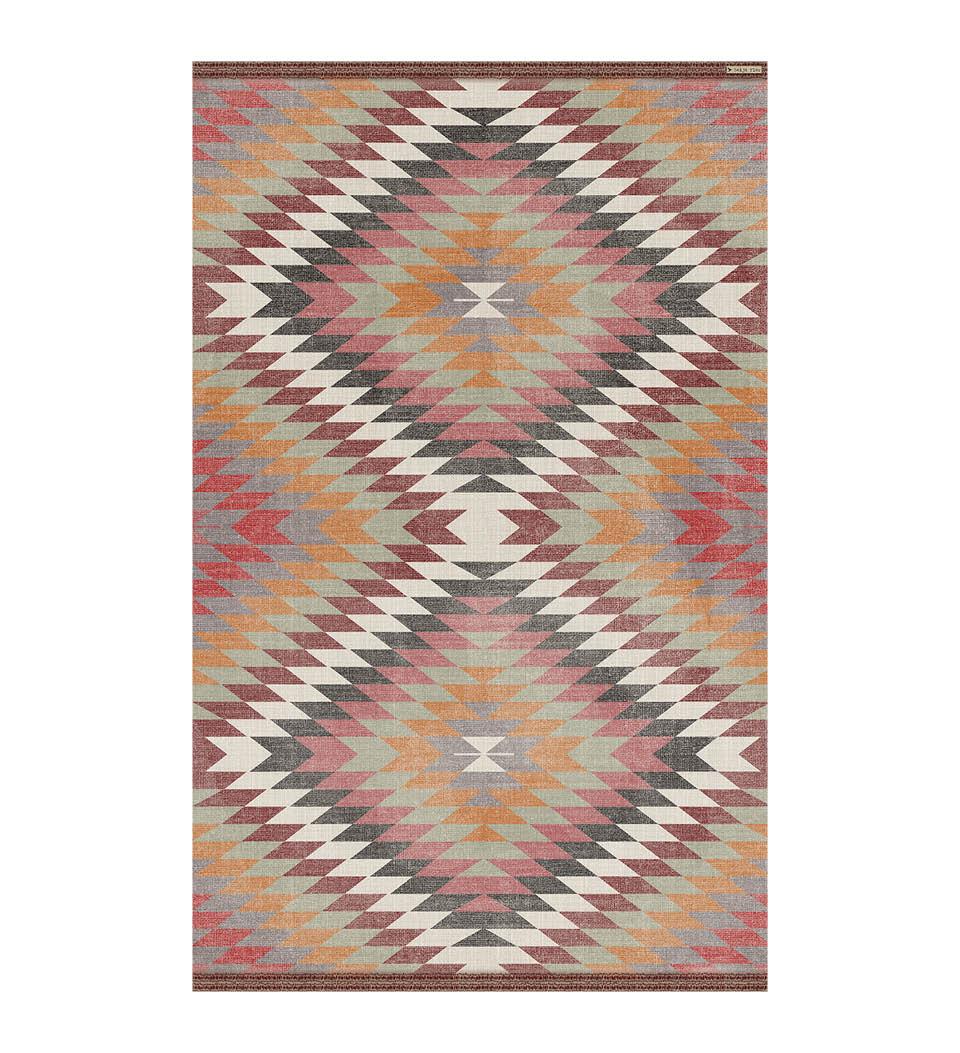 Kilim Colorful Vinyl Rug Packshot