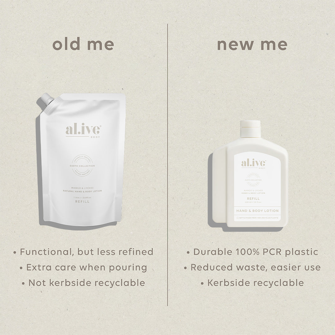 650Ml Lotion Refill - Mango & Lychee