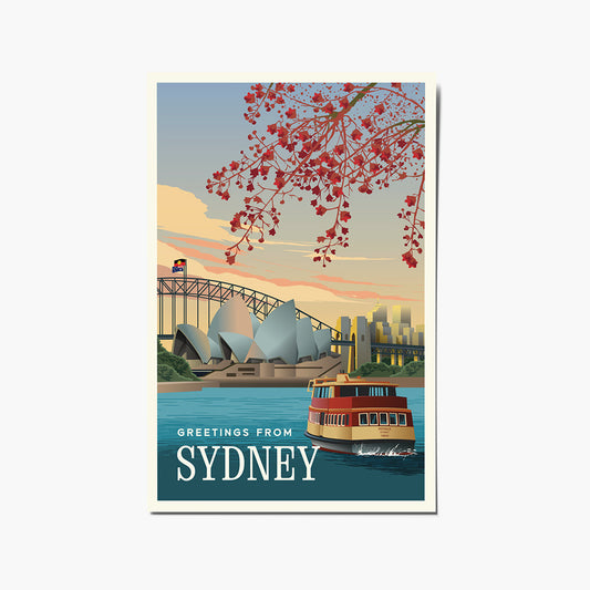 Postcard - Sydney Harbour Bridge