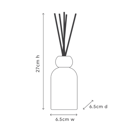 Alive Body Reed Diffuser - product specifications