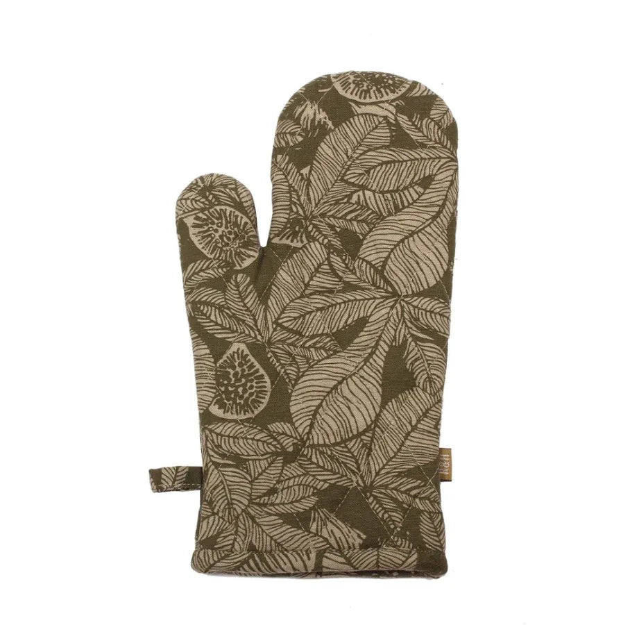 Fig Tree - Oven Glove - Burnt Olive