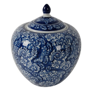 Helean - Rounded Blossom - New Porcelain - Ginger Jar