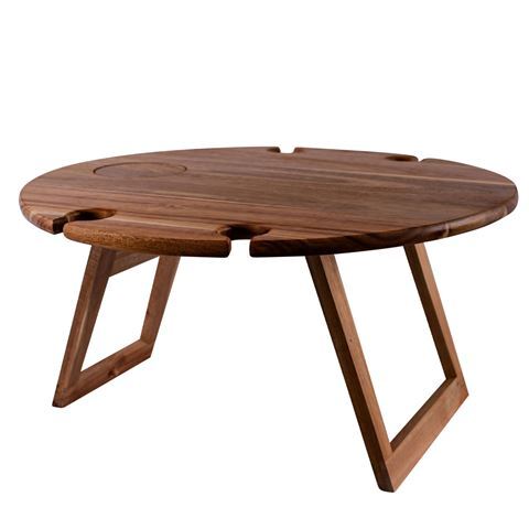 Folding Picnic Table Round 50cm