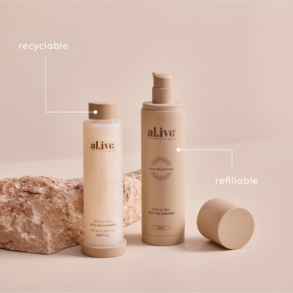 First In Line, Silky Gel Cleanser Refill