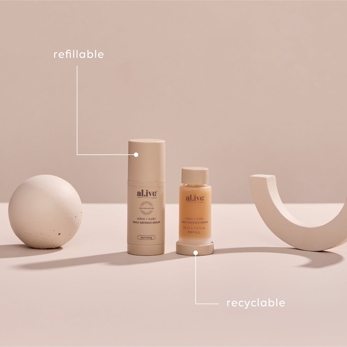 When I Wake, Daily Defence Serum Refill