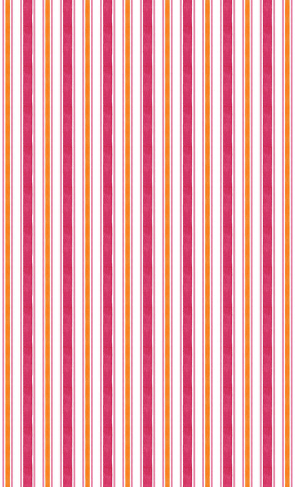Summer Stripes Tablecloth - Pink/Orange/White