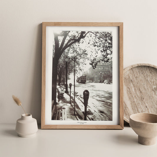 Print - Collins Street At Georges Strizic