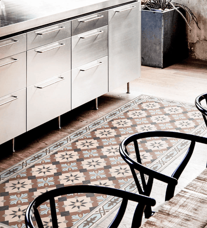 Amsterdam Classic vinyl rug detail