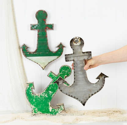 Metal Anchor - Captain Green