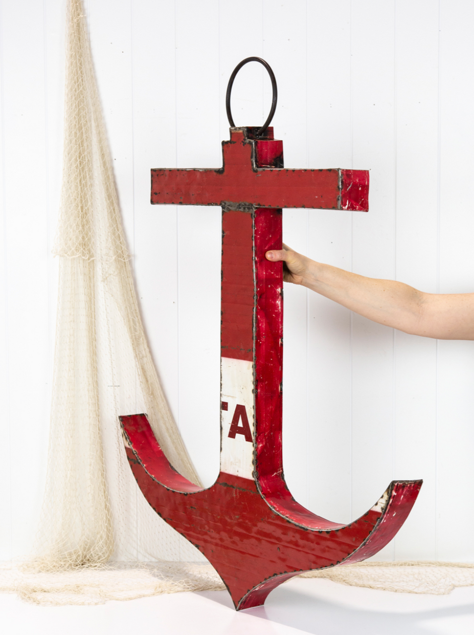 Metal Anchor - 1M Admiral Red