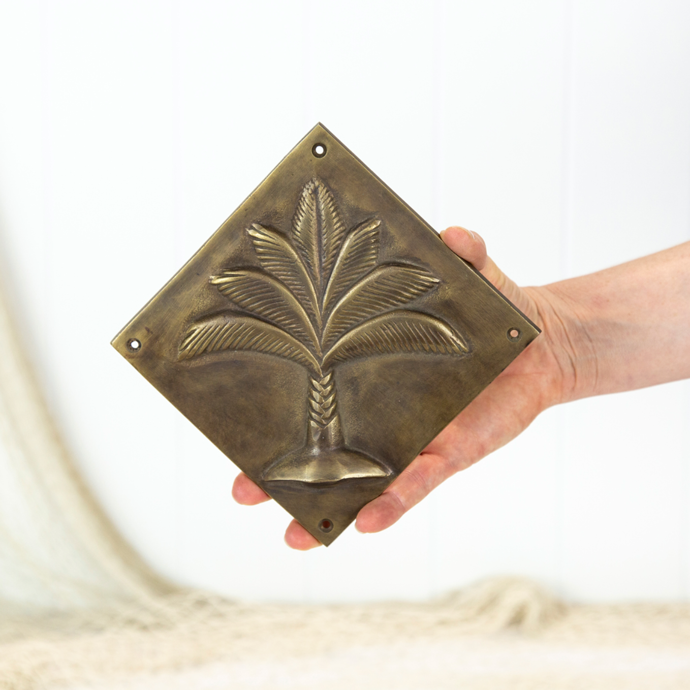 Palm Plaque Square #0031