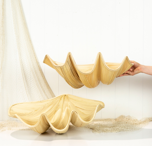 Rattan Clam Shell #104