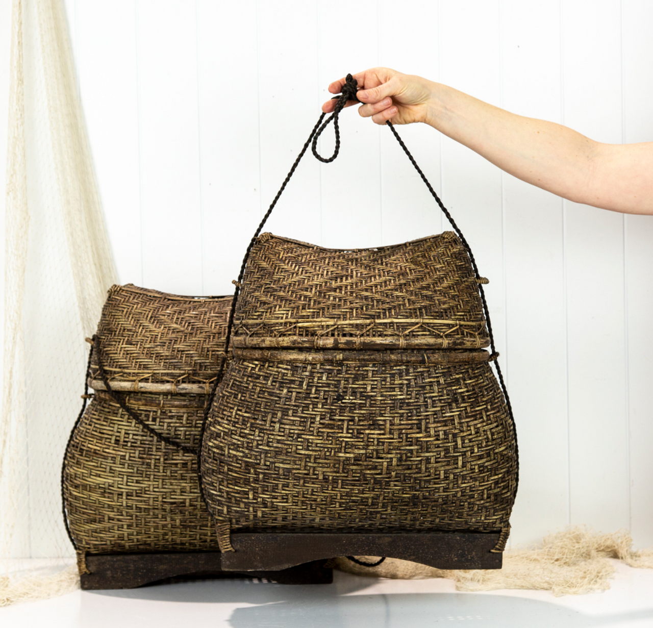Fishing Bag/Basket (Xl) #1902