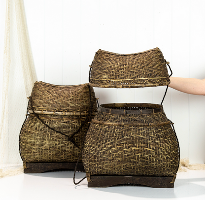 Fishing Bag/Basket (Xl) #1902