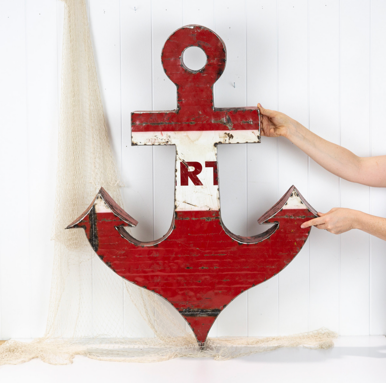 Metal Anchor - 1M Captain Red