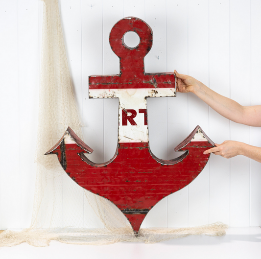 Metal Anchor - 1M Captain Red