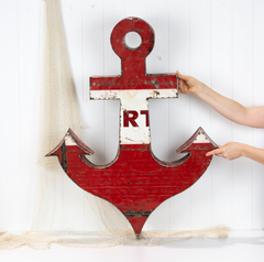 Metal Anchor - 1M Captain Red