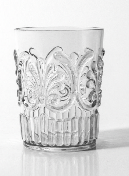 10Cl - Acrylic Tumbler Scallop Clear - Shes Coming Back For Summer 26...