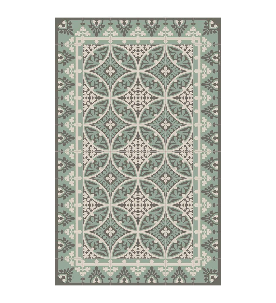 Barcelona Meadow vinyl rug packshot