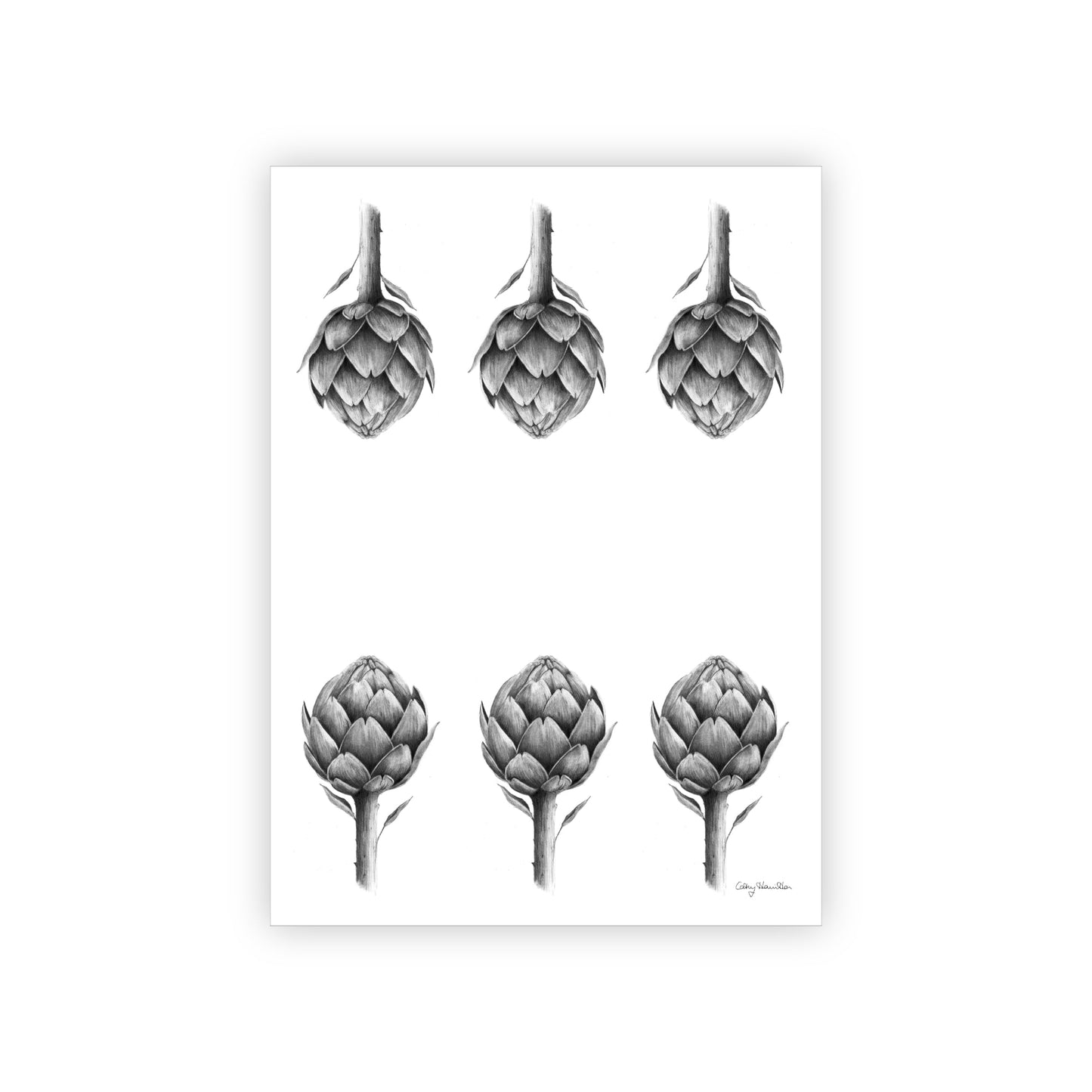 Artichoke Tea Towel