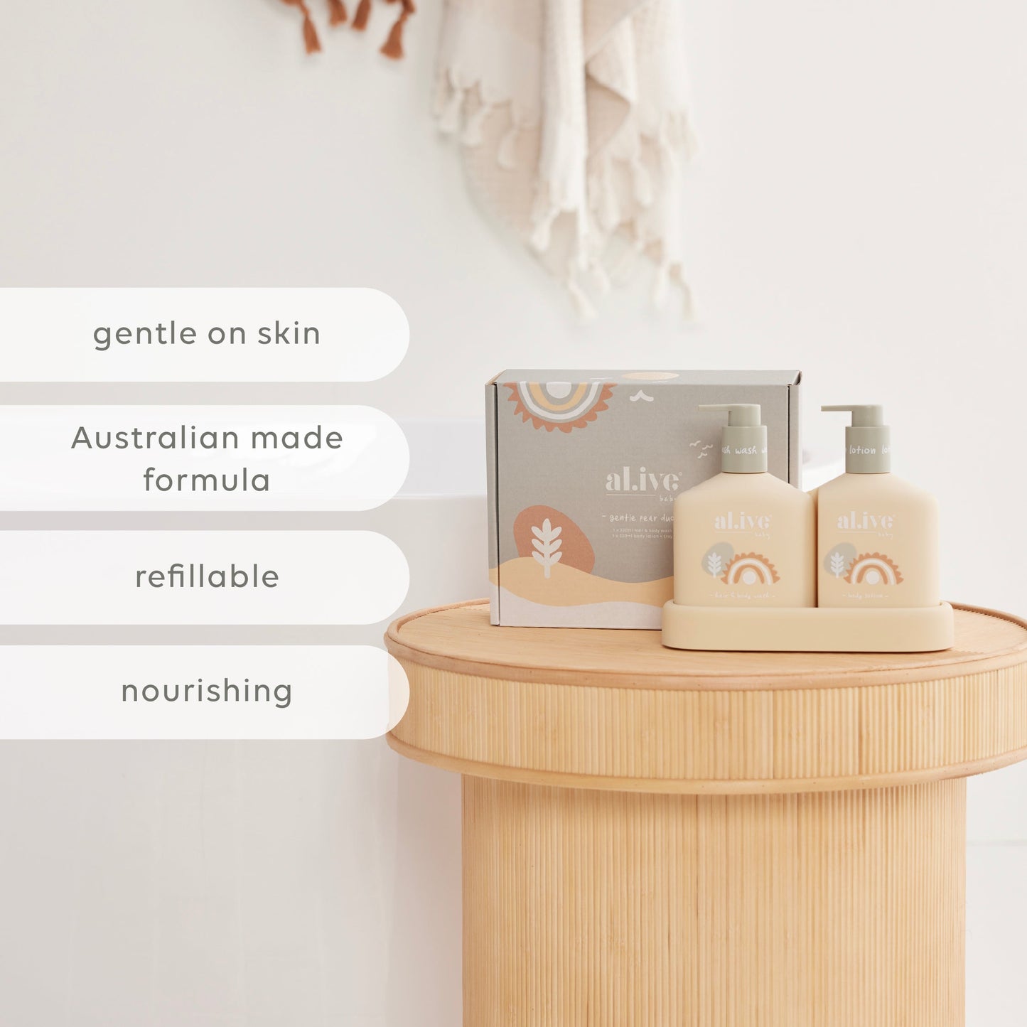 Baby Hair & Body Duo - Gentle Pear