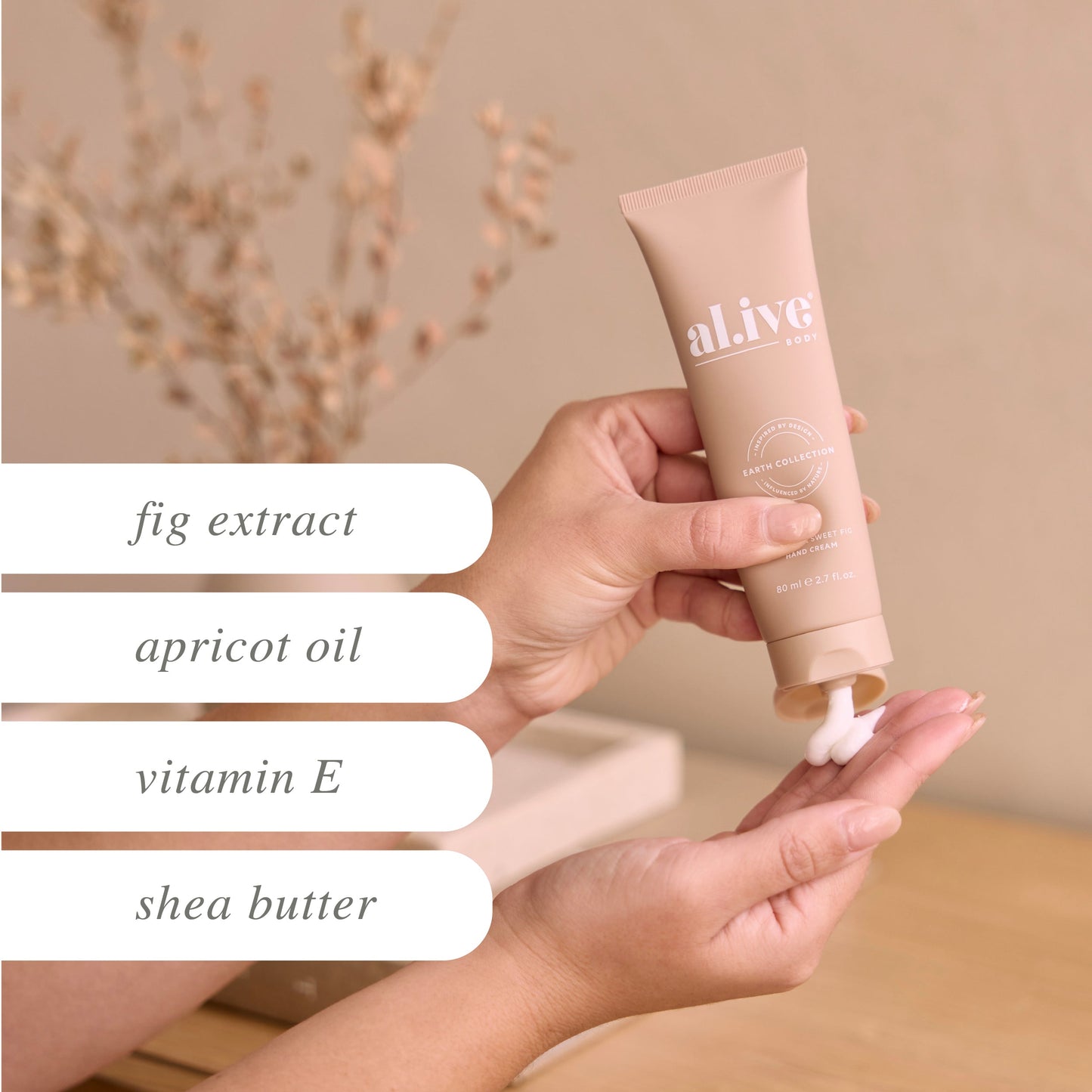 Hand Cream - Apricot & Sweet Fig