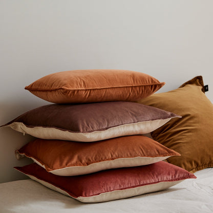 Mira Velvet Rust Cushion 30X50Cm
