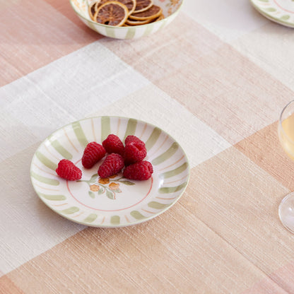 Camille Pink/Green Small Plate