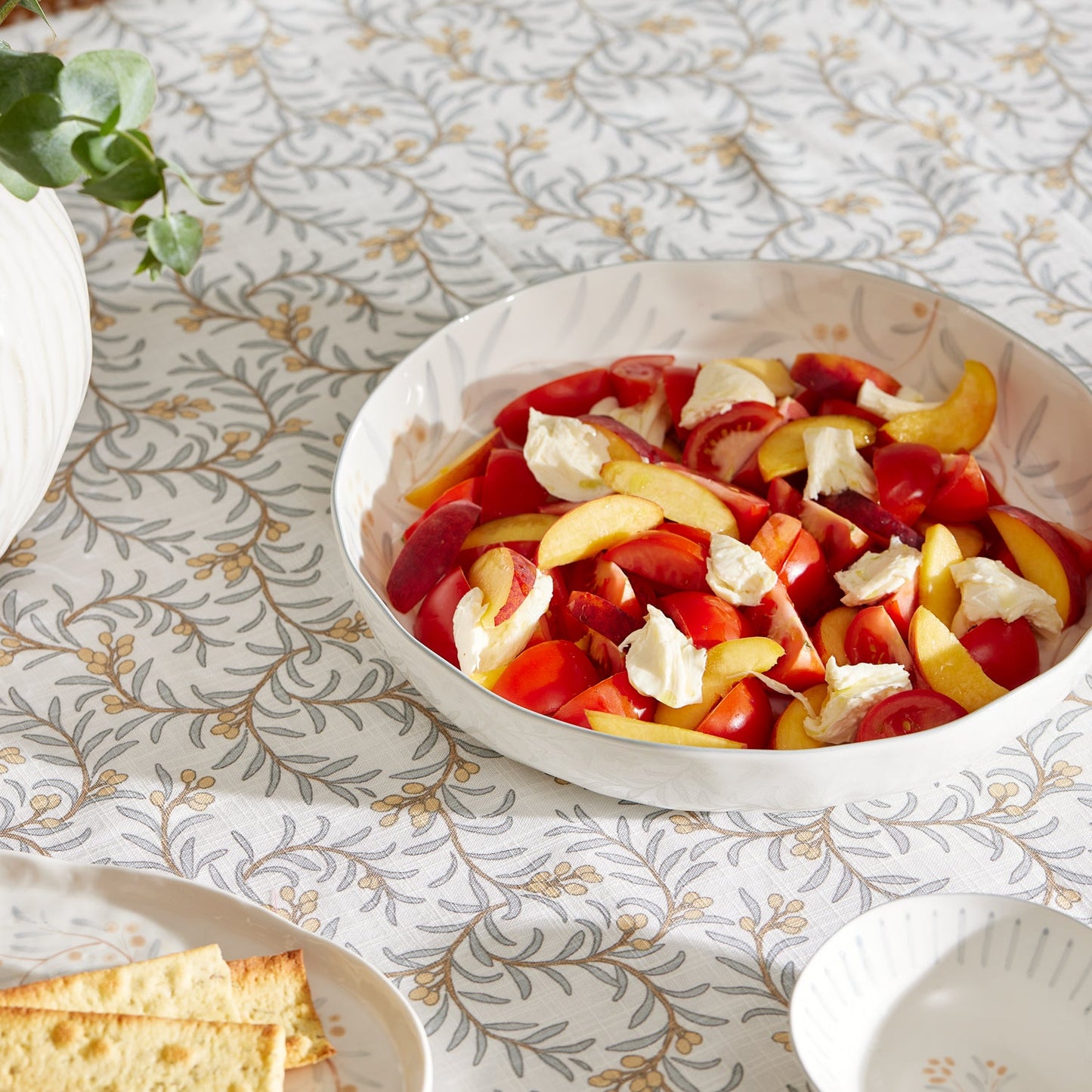 Juniper Hand Painted Bowl Large D30X5.5Cm