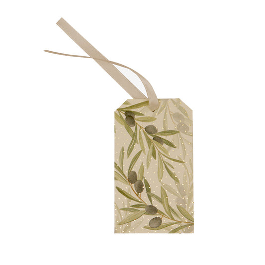 Olive Leaf Gift Tag Set 8