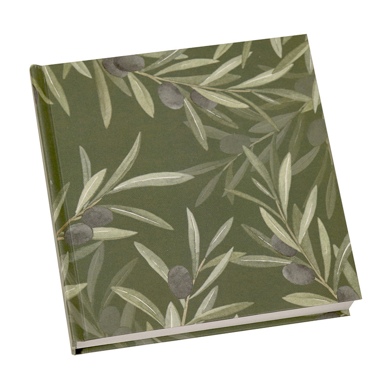 Olive Leaf Jotter 13.9X13.6X3.4Cm