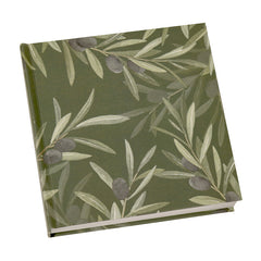 Olive Leaf Jotter 13.9X13.6X3.4Cm